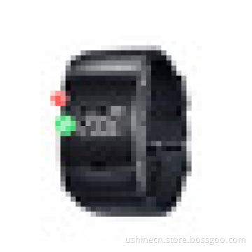 China Factory supply super long standby OLED silicon band bluetooth watch with CSR chip pedometer